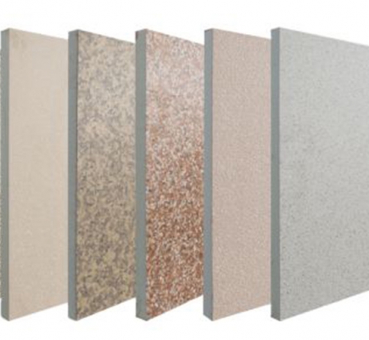 轻瓷保温装饰一体板